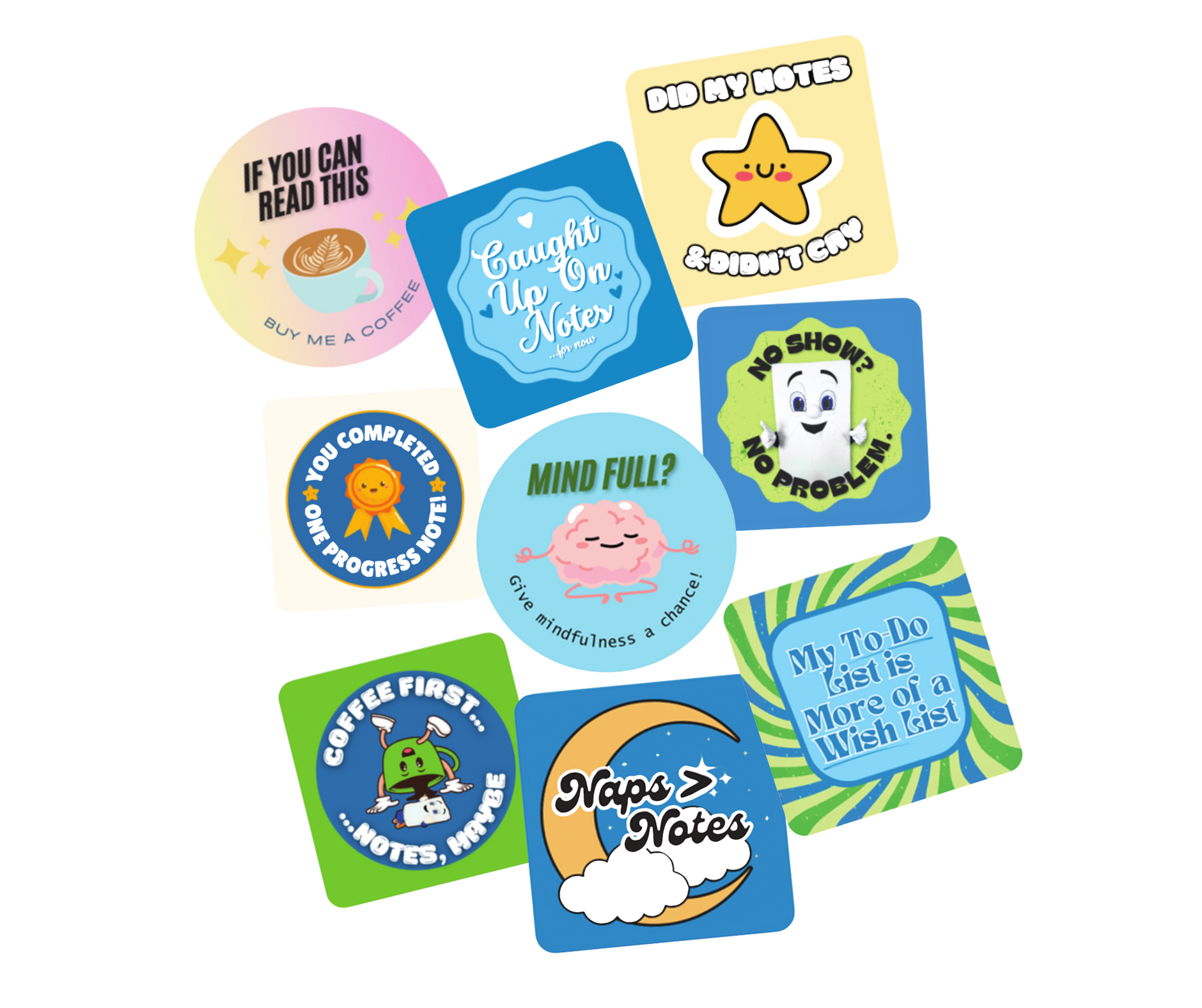 Motivation Sticker Pack